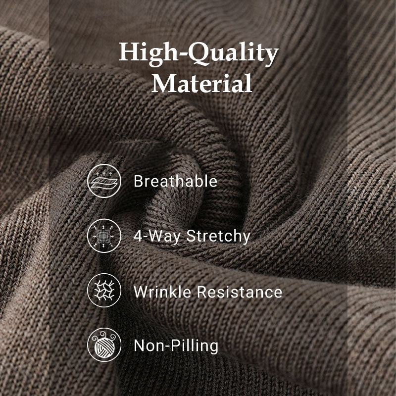 ❄️Hot Promotion 49%OFF🔥Women's Solid Color Long Sleeve Jumper & Pleated Bottom Dress