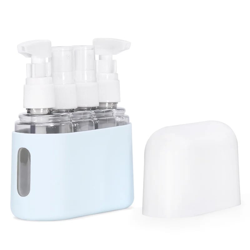 🔥Travel Smarter🔥Mini Shampoo Dispenser Portable Travel Bottle Set