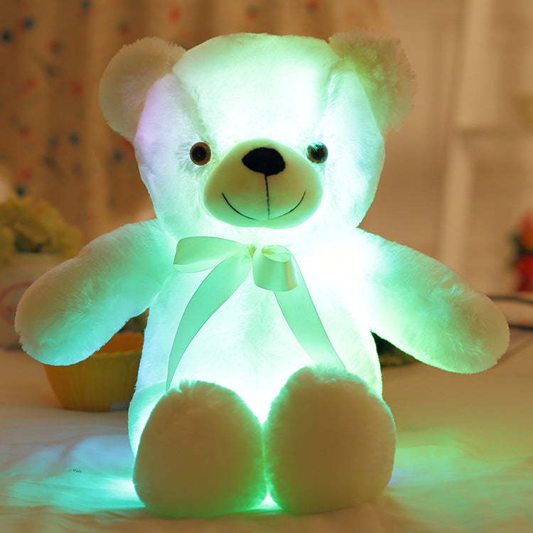⏳Limited-time 50% off⏰Teddy bear, colourful LED light, soft toys🌈🧸