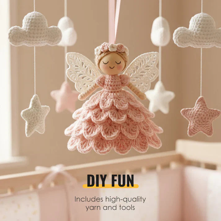 🧚Christmas Angel✨Last Day Sale 49% OFF🎁Crochet Your Own Angel – Complete Craft Kit
