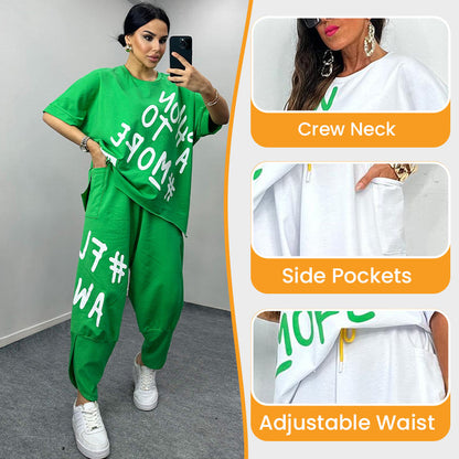 ⏳Time-limited Special⏰Casual T-Shirt Two Piece Set