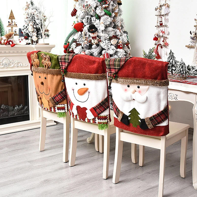 🔥Christmas Sale - 50% OFF🎅 Christmas Themed Chair Cover