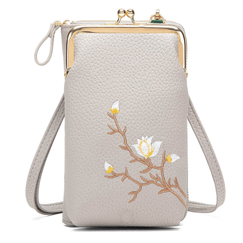 💗Hot Sale 50% OFF🌸Women Sling Cross-Body Wallet with Mobile Cell Phone Holder
