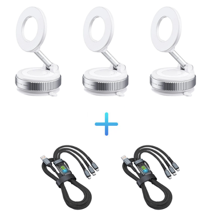 🔥Limited Sale 60%OFF🔄360° Adjustable Vacuum Magnetic Phone Holder📱🚗
