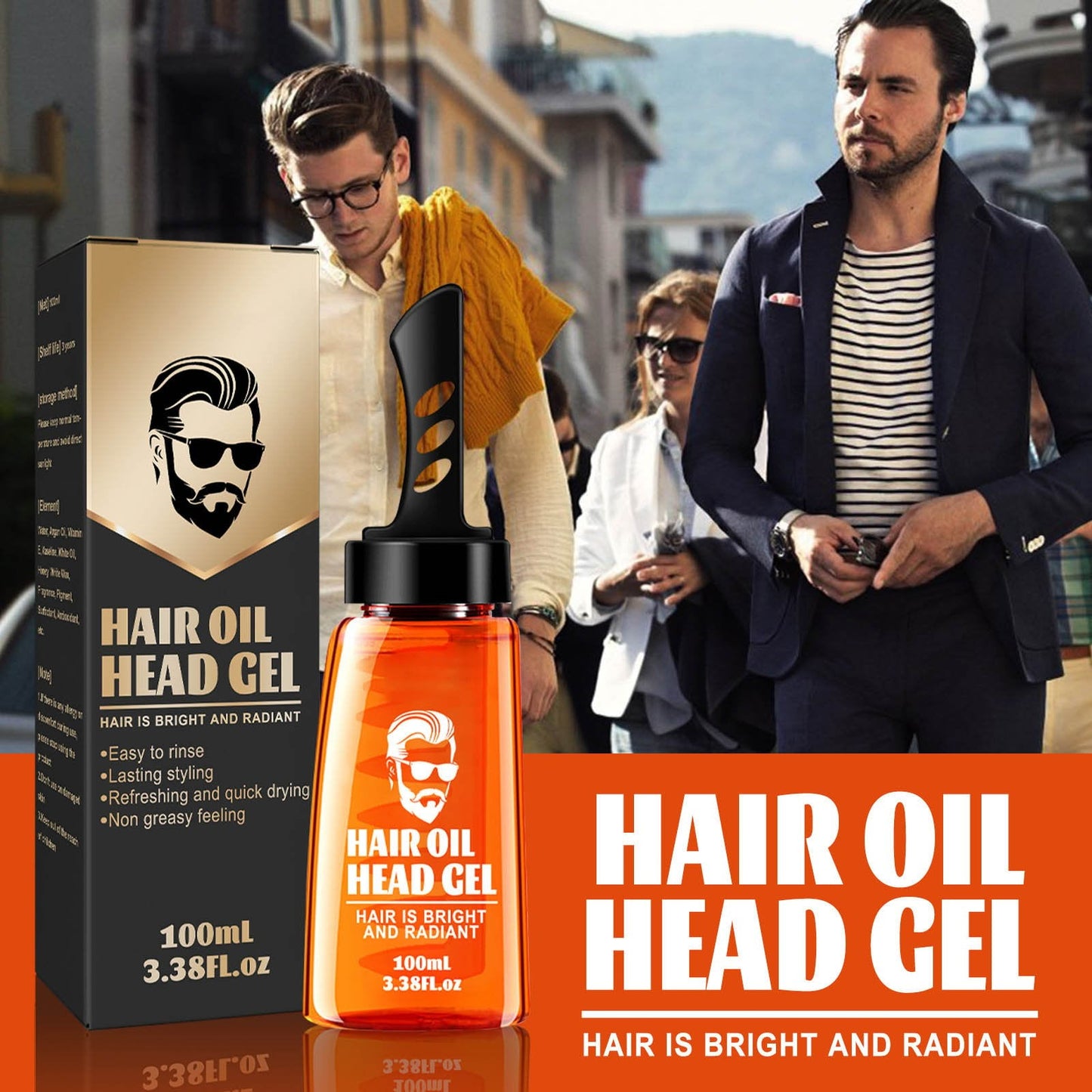 One-comb shaping-Styling Gel Comb