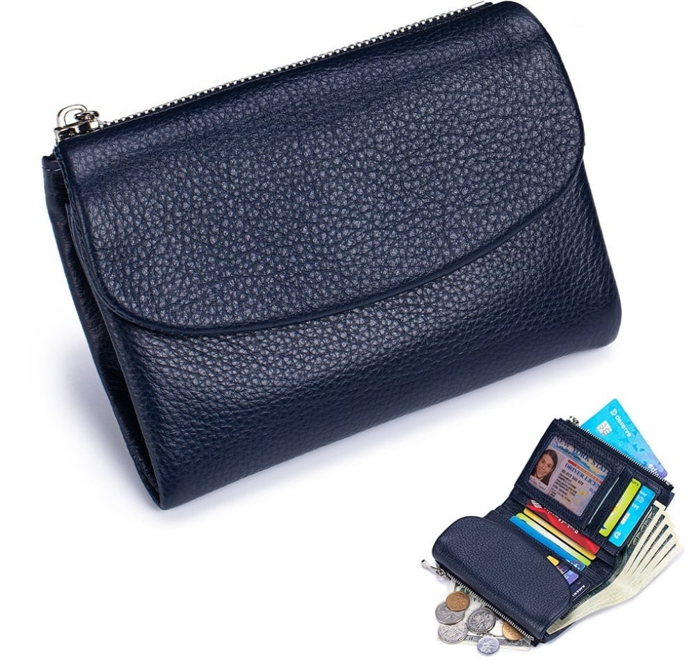 🎁🔥Last day sale 49% OFF🔥✨⏰Unisex Pebble Leather Wallet🔥