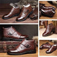 Men's Warm Faux Fur lined Ankle Snow Business Boots