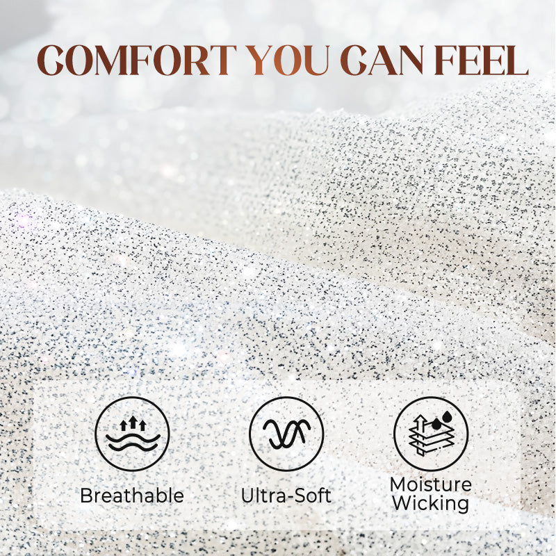 ✨Sequin Blazer And Wide Trousers For Women (3-piece Set)