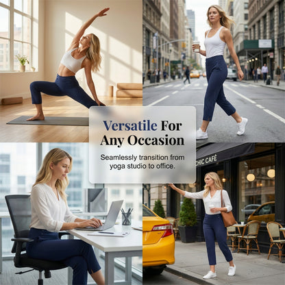 Elegant Tummy Control Yoga Pants
