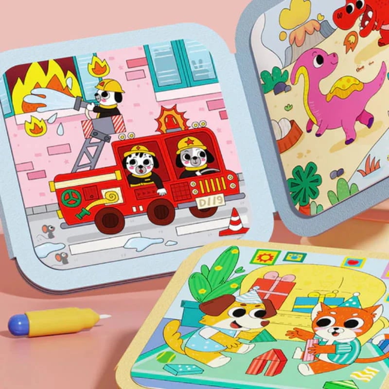 🎁✨Children's Doodle Magical Watercolor Book