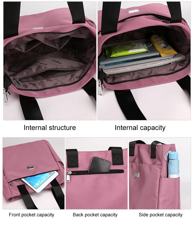 📢📢 49%  OFF !! ⏰Large Capacity Waterproof Multi Pocket Nylon Shoulder Bag🎁