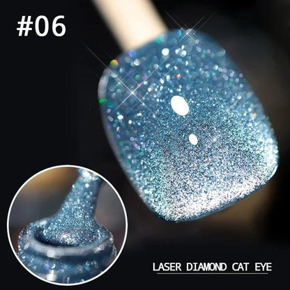 💅LAST DAY HOT SALE 50% OFF💎Laser Diamond Cat Eye Nail Polish
