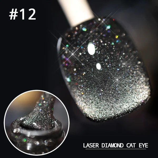 💅LAST DAY HOT SALE 50% OFF💎Laser Diamond Cat Eye Nail Polish