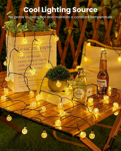 💎 49% OFF! 💎 Waterproof Solar-Powered LED String Lights – Warm White or Multi-Color, Remote-Controlled & Perfect for Patios, Gardens & Parties 🌟✨