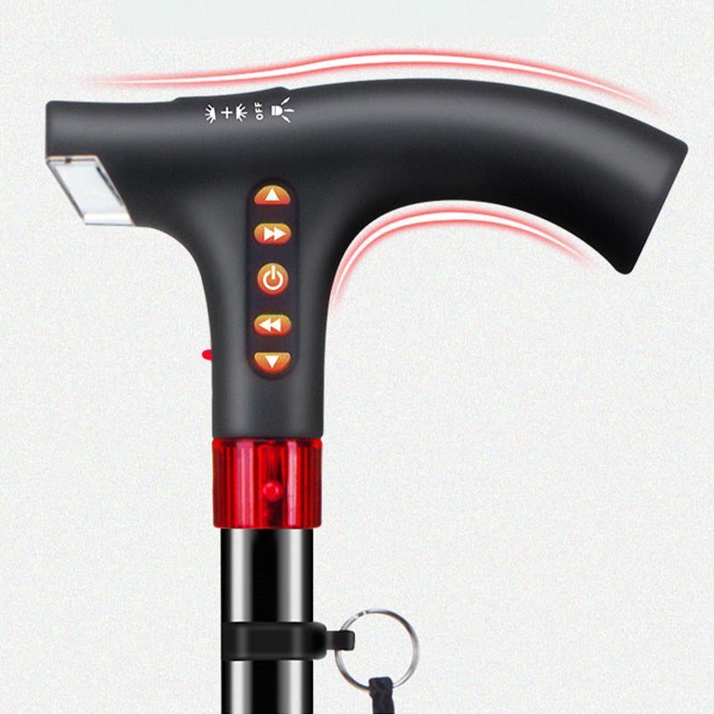 🔥Higher Quality-Smart Elderly Walking Stick with LED Lights