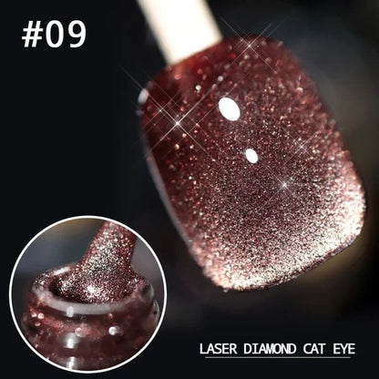💅LAST DAY HOT SALE 50% OFF💎Laser Diamond Cat Eye Nail Polish