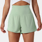 ✨️2025 Hot Sale 49% OFF🥰High Waisted 2-in-1 Yoga Shorts & Side Pockets