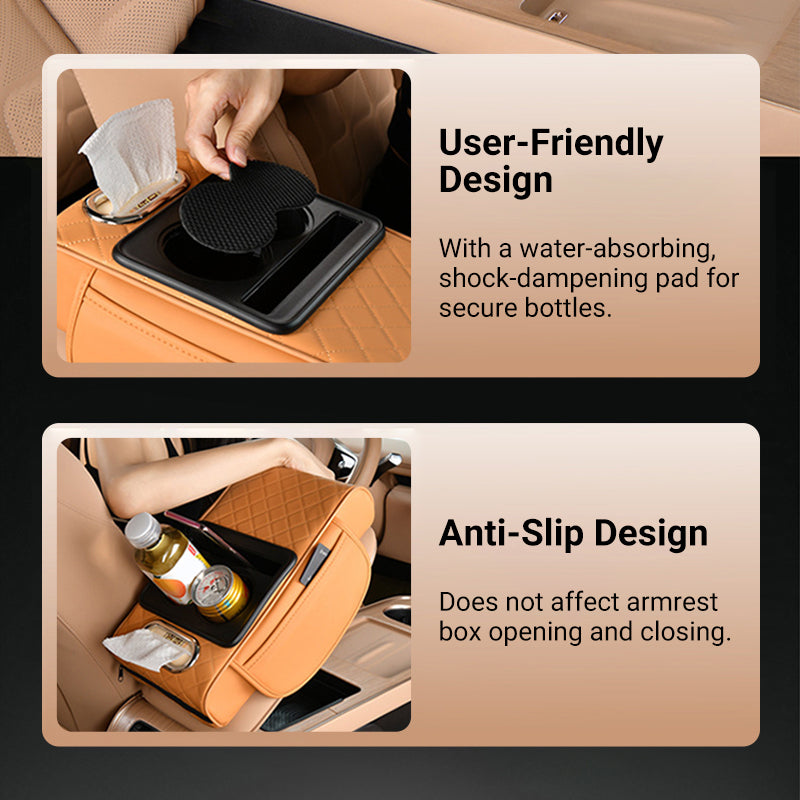 🎁Hot Sale🚗Multifunctional Car Armrest Cushion