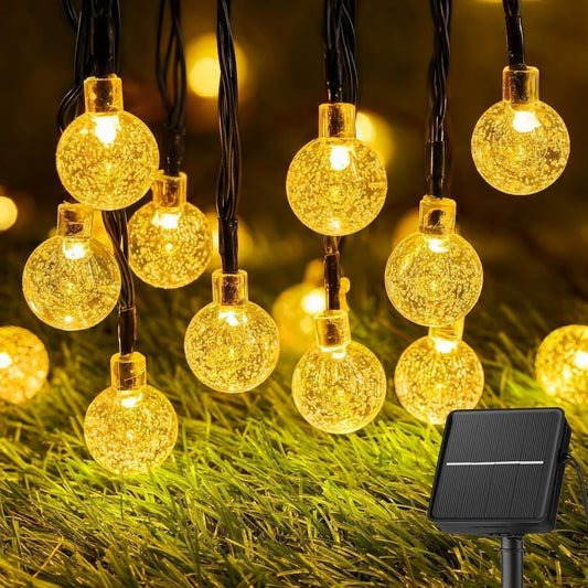 💎 49% OFF! 💎 Waterproof Solar-Powered LED String Lights – Warm White or Multi-Color, Remote-Controlled & Perfect for Patios, Gardens & Parties 🌟✨