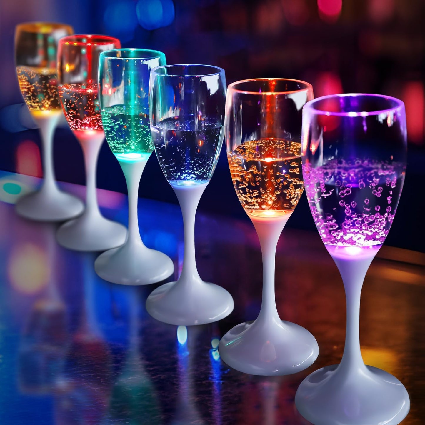 🎅Early Xmas Sales🔥Luminous Champagne Glass