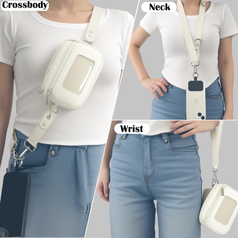 🌸LAST DAY SPECIAL PRICE!!🌸Adjustable Crossbody Phone Wallet Lanyard with Safety Breakaway Clasp