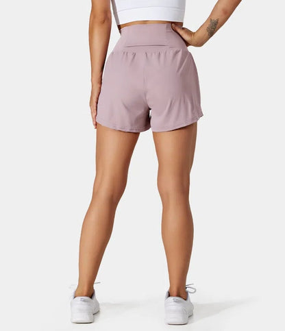✨️2025 Hot Sale 49% OFF🥰High Waisted 2-in-1 Yoga Shorts & Side Pockets