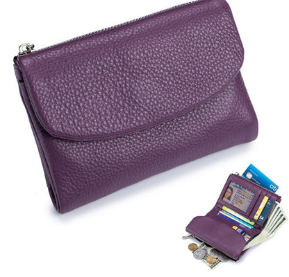 🎁🔥Last day sale 49% OFF🔥✨⏰Unisex Pebble Leather Wallet🔥