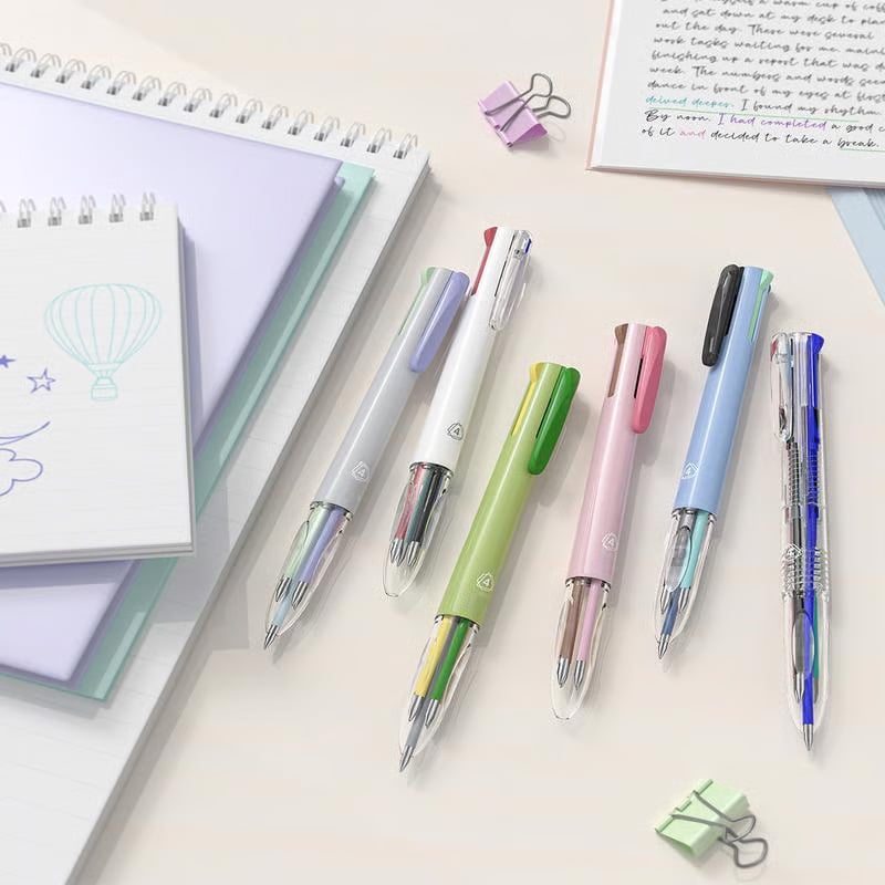 🌈4 In 1 Gel Ink Pens