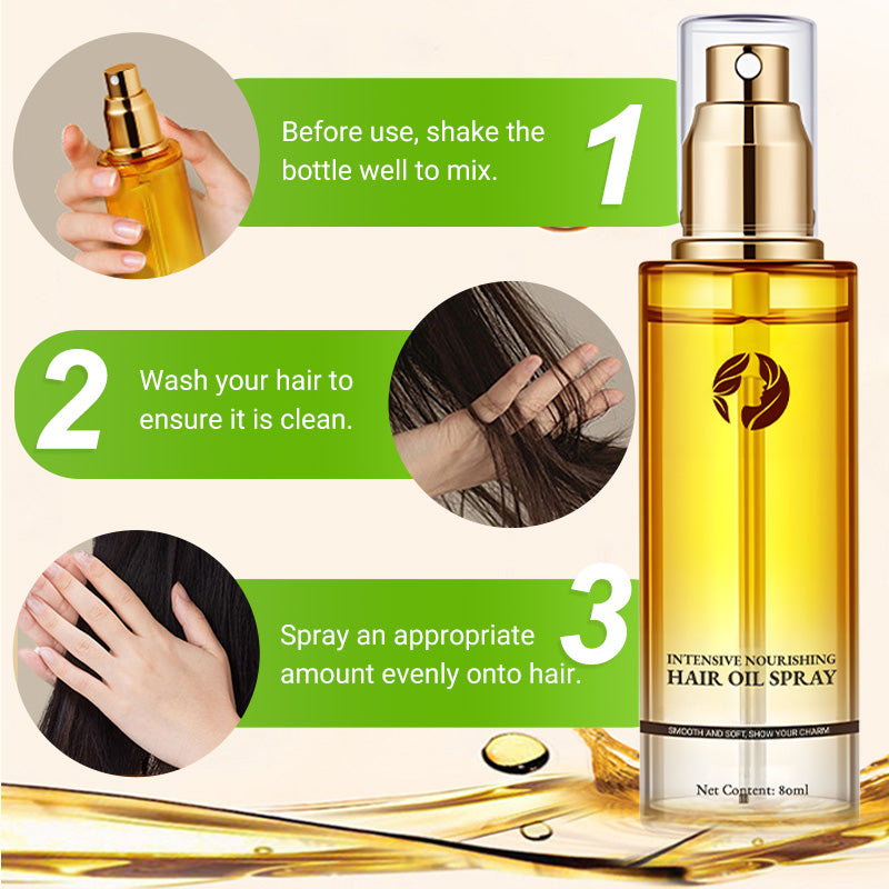 💫Summer Hot Sale🎉Intensive Nourishing Hair Oil Spray