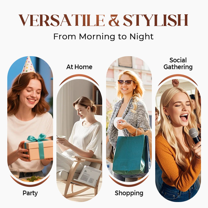 ✨Sequin Blazer And Wide Trousers For Women (3-piece Set)