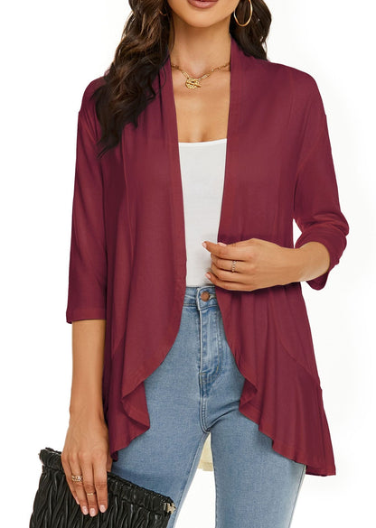 🔥Last Day 50% Off✨Women's Casual Lightweight Open Front