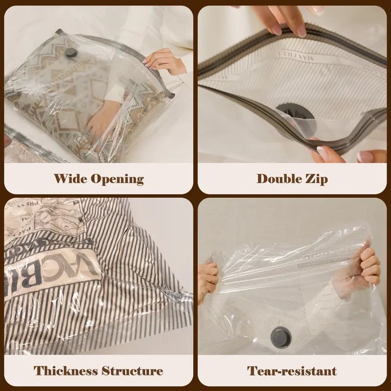 ⏳Limited-time 49% OFF⏰✨X7 Cordless Travel Vacuum Bag