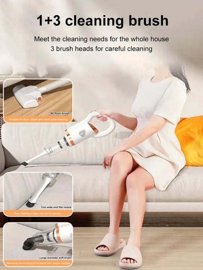 🔥Limited Time Offer 49% OFF🔥Multifunctional Suction Blowing 3-in-one  Portable Cordless Handheld Vacuum Cleaner