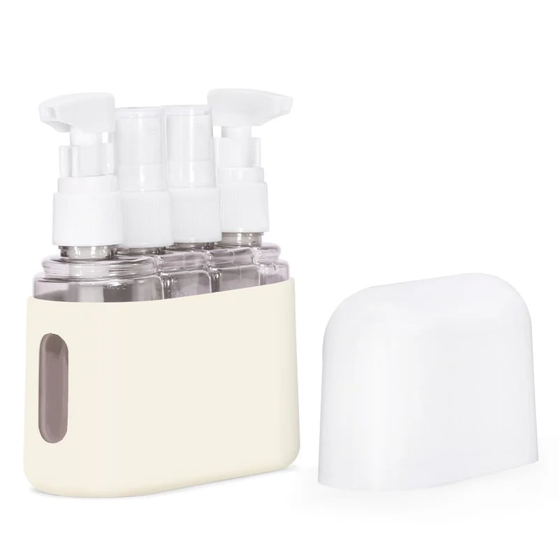 🔥Travel Smarter🔥Mini Shampoo Dispenser Portable Travel Bottle Set