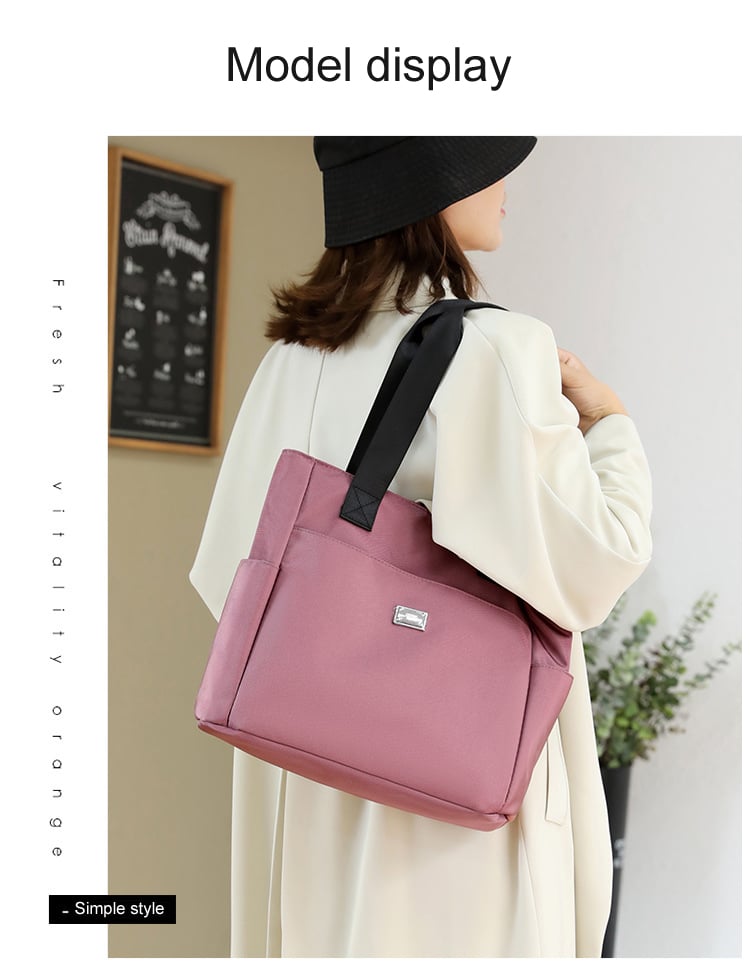 📢📢 49%  OFF !! ⏰Large Capacity Waterproof Multi Pocket Nylon Shoulder Bag🎁