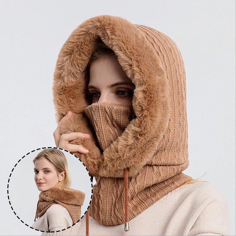 🔥Hot Sale🔥Winter Knit Set Unisex Warm Wind-Proof Cap