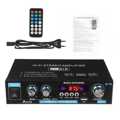 AK35 Stereo Amplifier Home Audio Bluetooth 5.0 Max