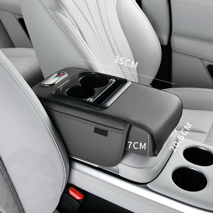 Armrest Storage Box with LED Ambient Lighting