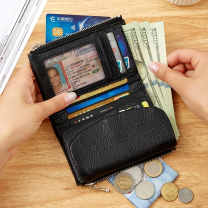 🎁🔥Last day sale 49% OFF🔥✨⏰Unisex Pebble Leather Wallet🔥