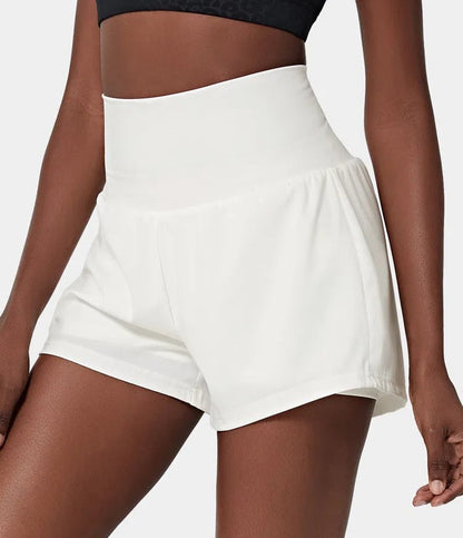 ✨️2025 Hot Sale 49% OFF🥰High Waisted 2-in-1 Yoga Shorts & Side Pockets