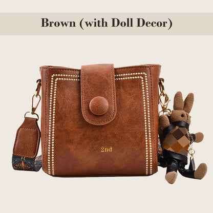 👜✨Vintage Fashion Bag with Adjustable Wider Shoulder Strap🔥