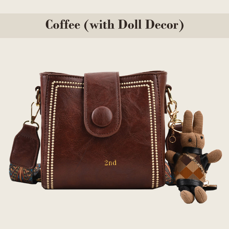 👜✨Vintage Fashion Bag with Adjustable Wider Shoulder Strap🔥