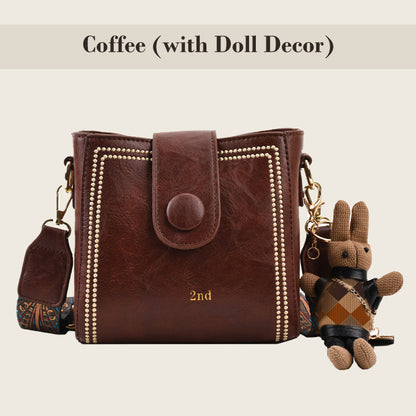 👜✨Vintage Fashion Bag with Adjustable Wider Shoulder Strap🔥