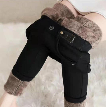👖 50% OFF NOW! 💕 Women's High Waist Warm Skinny Jeans - Stretchy & Slimming, Perfect for All-Day Comfort and Style ✨