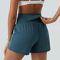 ✨️2025 Hot Sale 49% OFF🥰High Waisted 2-in-1 Yoga Shorts & Side Pockets