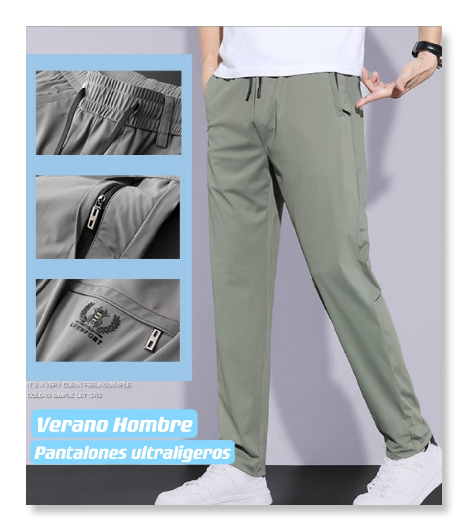 Breathable and comfortable men's stretch casual trousers