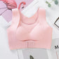 📢📢70 %  OFF !! ⏰Front Closure Cross-Back Wireless Posture Bra