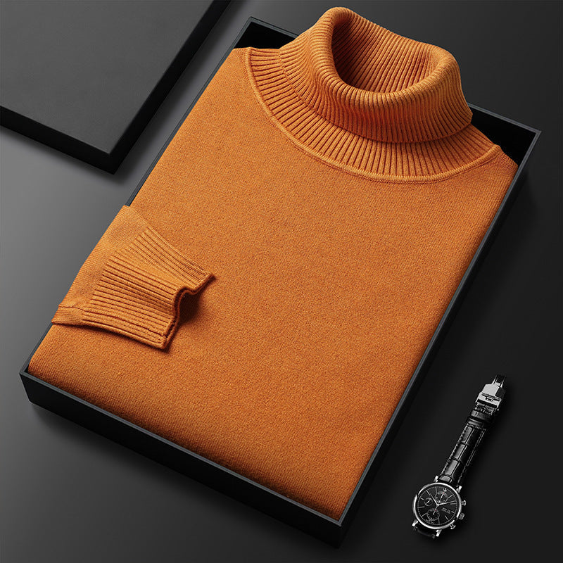 Men's Solid Color Premium Sweater