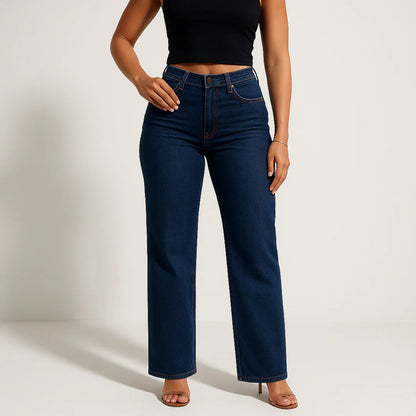 Women’s Vintage High Waist Straight Leg Jeans🔥