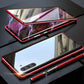Magnetic Tempered Glass Double-sided Phone Case For Samsung